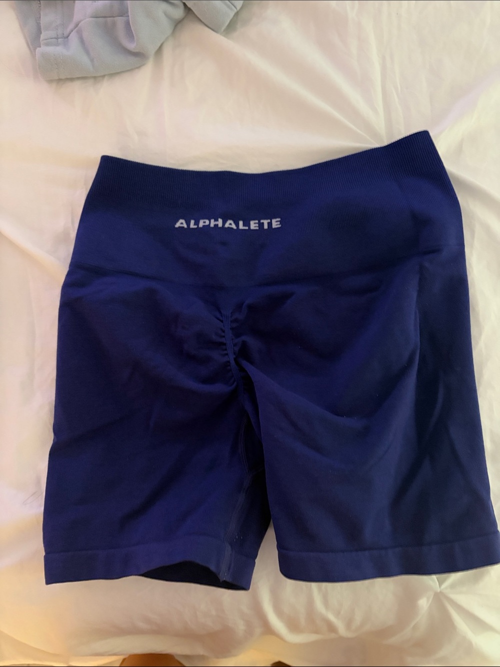 Alphalete Women's High-Rise Bike Shorts — Deep Navy